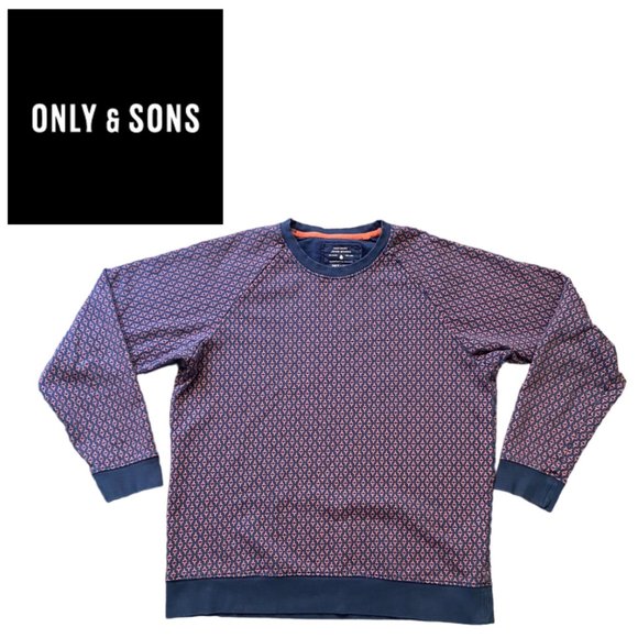 Only & Sons Free Raglan Crew Sweater - XL - Picture 1 of 9